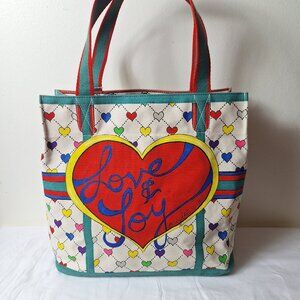 Brighton large fabric Joy and love bag NWT